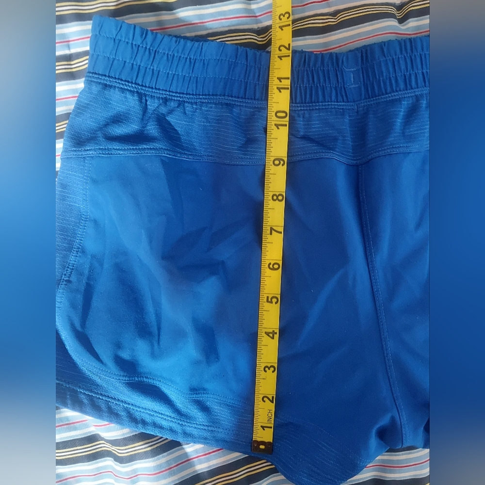 Adidas AEROREADY Women's Royal Blue Training Athletic Shorts Size Medium - Picture 10 of 10